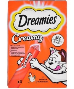 Dreamies Creamy Chicken 4x10g