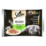 Sheba Delicacy Jelly Mix of Flavors 4x85g