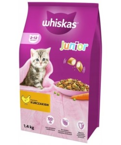 Whiskas Dry Junior Chicken 1.4kg