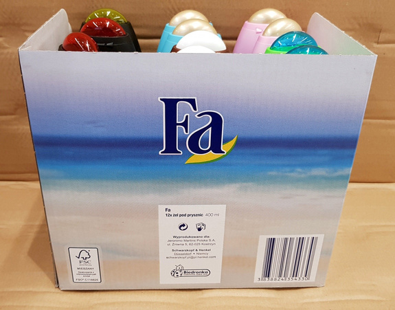 Fa Shower Gel Coconut Water 400 ml &Magic Oil pink jasmine scent 400 ml & Magic Oil blue lotus 400 ml & Coconut Milk 400 ml & Men Xtreme 400 ml & Men Attraction 400 ml - Image 2