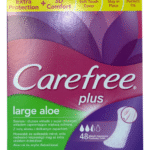 Carefree Plus Large Aloe Extra Protection+ 3D Comfort 48