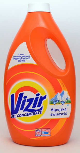 Vizir Alpine Freshness Gel Concentrate 2.2 L & Vizir For Colors Gel Concentrate 2,2L - Image 3
