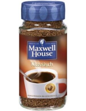 Maxwell House Instant Coffee Glass 200g