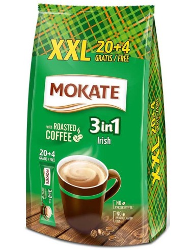 Mokate Irish XXL 24x17g 408g