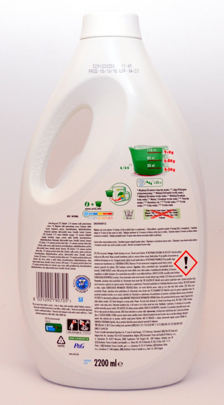 Ariel Mountain Spring Gel Concentrated 2.2 L & Ariel Color Gel Concentrated 2,2L - Image 4