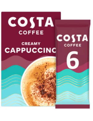 Costa Coffee Creamy Cappuccino 6x17g