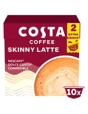 Costa Coffee Dolce Gusto Compatible Skinny Latte Pods