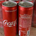 Coca Cola 330 ml SLEEK 24 origin UKR with sticker