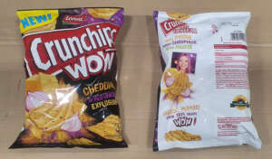 CRUNCHIPS WOW Cheddar onion 110g