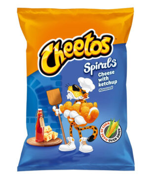 Cheetos Ketchup Cheese Spirals 80 g