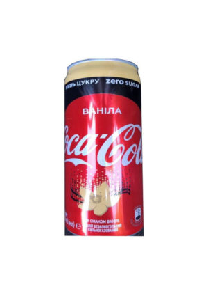 Coca Cola Vanilla Zero 330 ml SLEEK (12) origin UKR