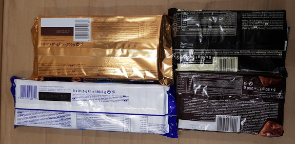 Display: Snickers (5x50g)=250g x11pcs & Twix 5x(2x25g) =250g x6pcs & Mars (5x45g) = 225gx6pcs & Milky Way (9x21,5g)=193,5gx11pcs - Image 4