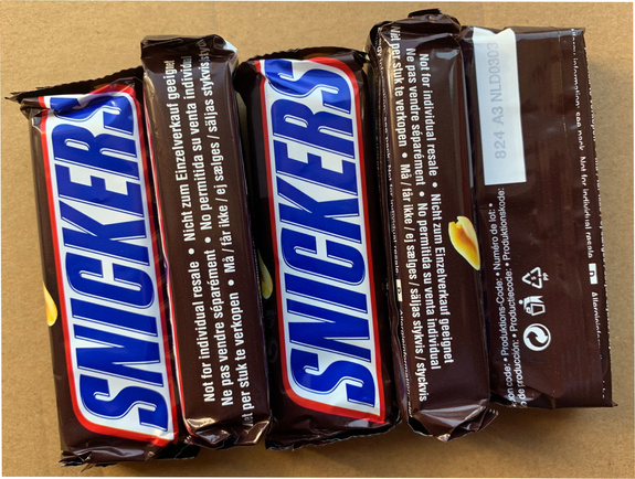 Display: Snickers (5x50g)=250g x11pcs & Twix 5x(2x25g) =250g x6pcs & Mars (5x45g) = 225gx6pcs & Milky Way (9x21,5g)=193,5gx11pcs - Image 8