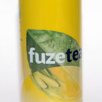 FUZETEA Black Ice Tea Lemon Lemongrass 330 ML CAN SLEEK