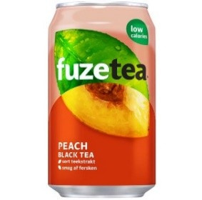 Fuze Peach tea FAT CAN 330 ml