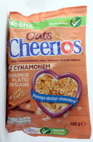 Nestle Cereal Cheerios Oats Cinnamon 400 g