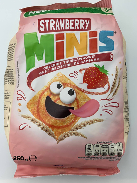 Nestle Cereal Strawberry Minis 250 g