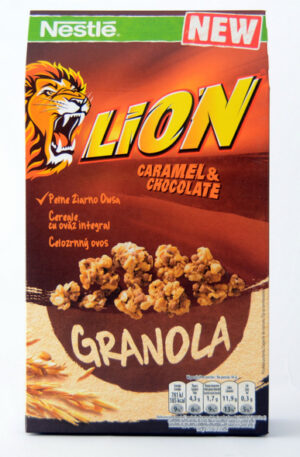Nestle Lion Caramel&Chocolate Granola 300 g