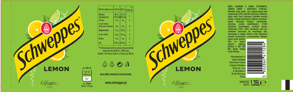 Schweppes Lemon PET 1,35 L - Image 2