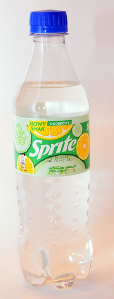 Sprite a new cucumber flavor PET 500 ml