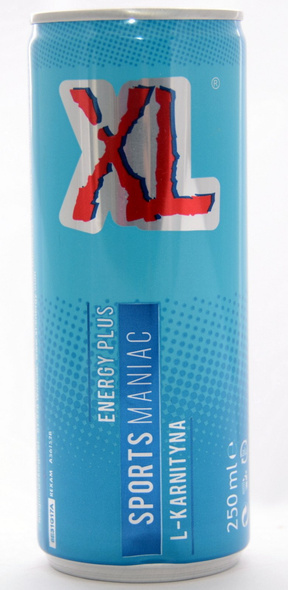 XL Energy Plus Sports Maniac CAN 250 ml