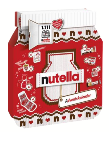 Nutella Advent Calendar 528g
