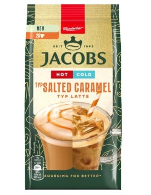 Jacobs Latte Hot Cold Salted Caramel 340g