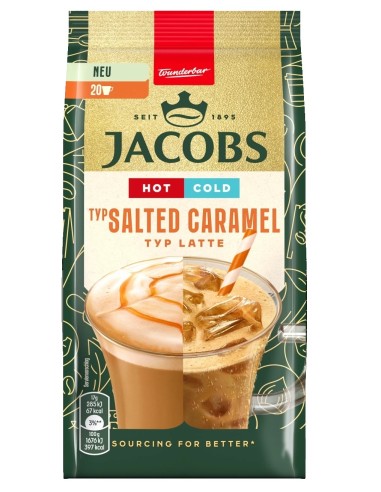 Jacobs Latte Hot Cold Salted Caramel 340g