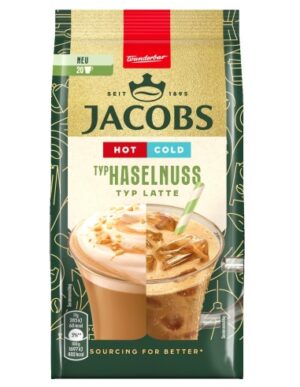 Jacobs Latte Hot Cold Hazelnut 340g