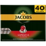 Jacobs Caps Lungo 6 Classico 40pcs 208g