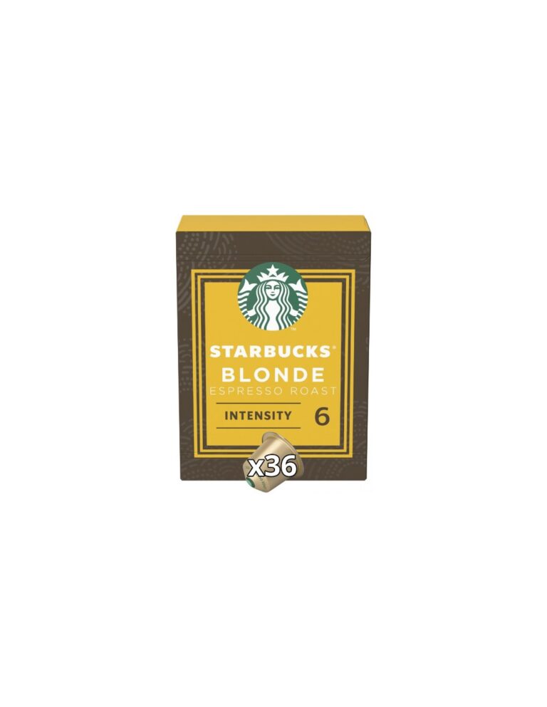 Starbucks Nespresso Blonde Espresso Roast Big Pack 36 Caps
