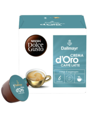 Nescafé Dolce Gusto Dallmayr Crema d'Oro Caffè Latte 160g