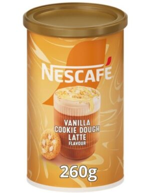 Nescafe Vanilla Cookie Dough Latte Coffee Tub 260g