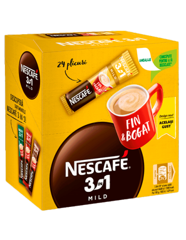 Nescafe 3in1 Mild 24pcs 360g