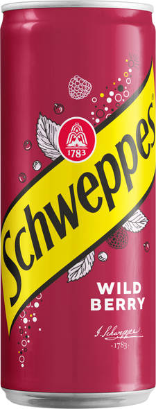 Schweppes Wild Berry CAN 330 ml